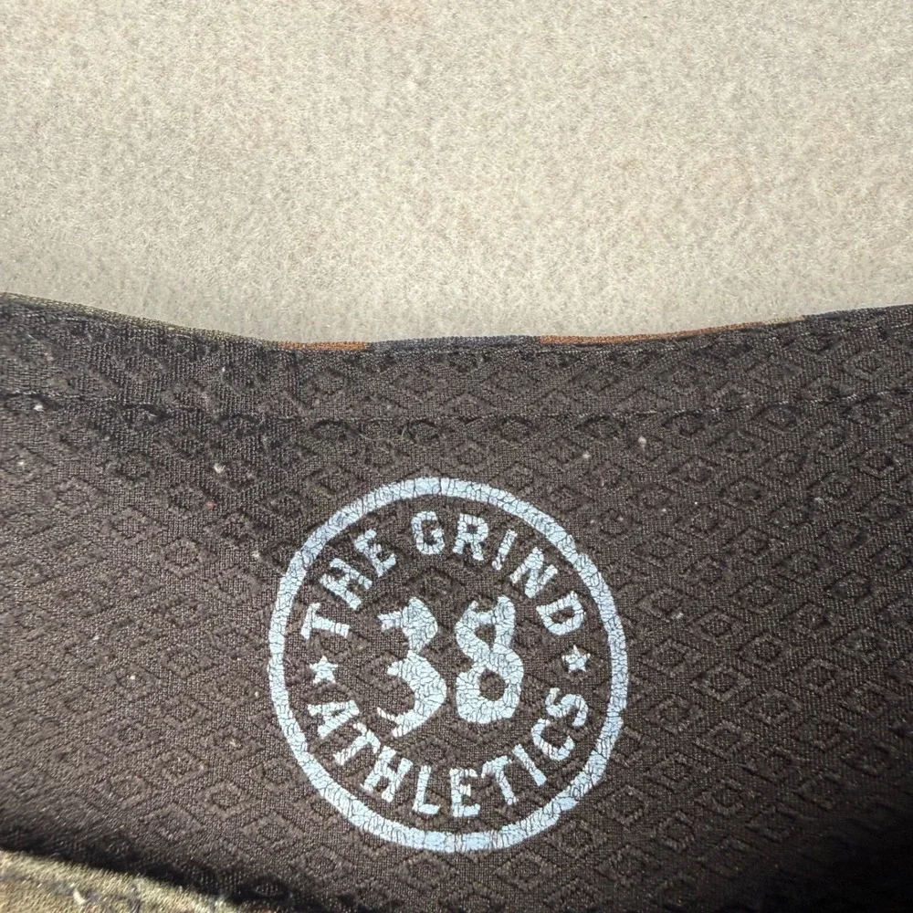 The Grind Athletics Camo Board Shorts Mens 38 Brown Ripstop Tactical Workwear